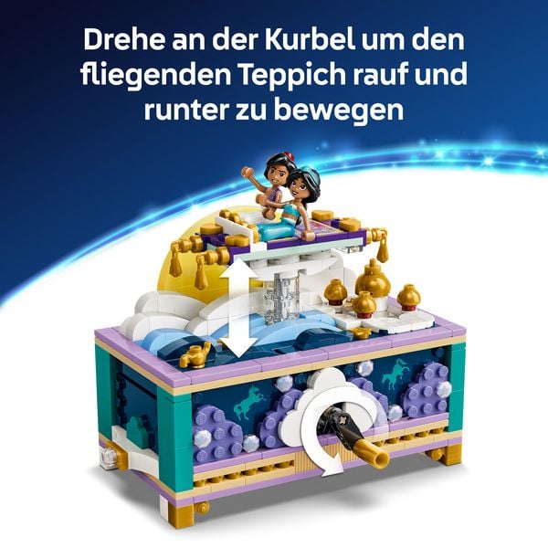 Produktbild: LEGO ǀ Disney Princess 43295 Jasmins Schmuckk&auml;stchen, Bauspielzeug f&uuml;r Kinder ab 6 Jahren