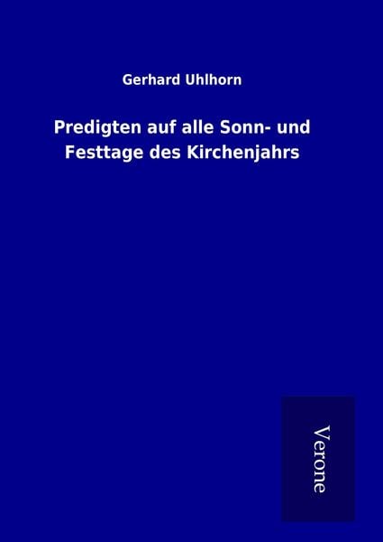 Produktbild: Predigten auf alle Sonn- und Festtage des Kirchenjahrs