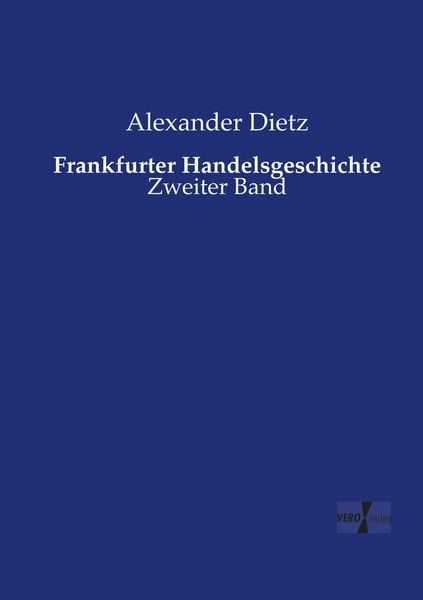 Produktbild: Frankfurter Handelsgeschichte