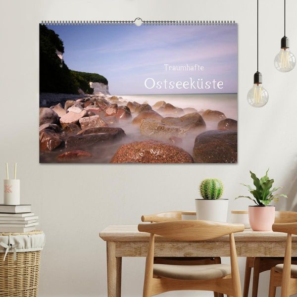 Produktbild: Traumhafte Ostseek&uuml;ste (Wandkalender 2026 DIN A2 quer), CALVENDO Monatskalender