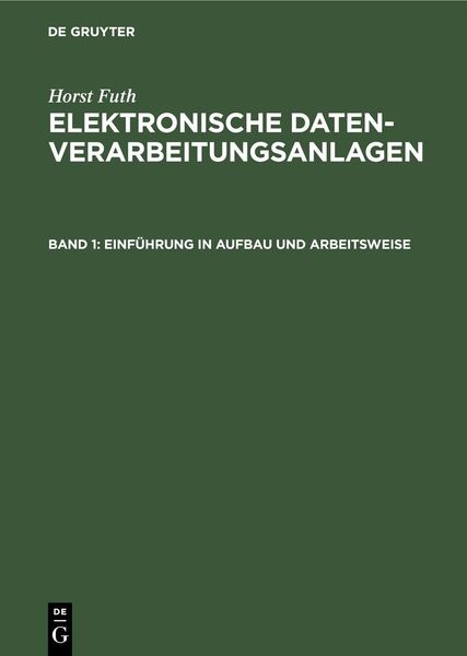 Produktbild: Einf&uuml;hrung in Aufbau und Arbeitsweise