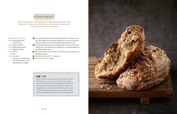 Brot backen in Perfektion mit Hefe