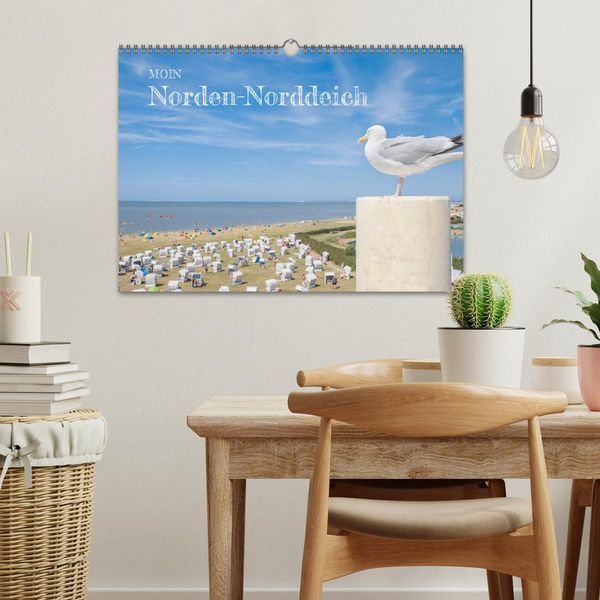 Produktbild: Moin Norden-Norddeich (Wandkalender 2026 DIN A3 quer), CALVENDO Monatskalender