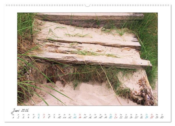 Produktbild: Amrum - Farben einer Insel (Wandkalender 2026 DIN A2 quer), CALVENDO Monatskalender