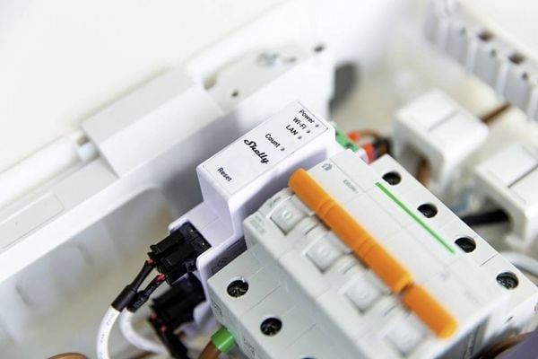 Produktbild: Shelly Pro 3EM 120A Stromz&auml;hler Wi-Fi, Bluetooth