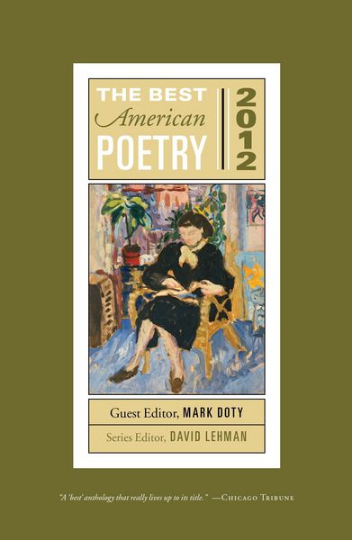 Produktbild: The Best American Poetry 2012