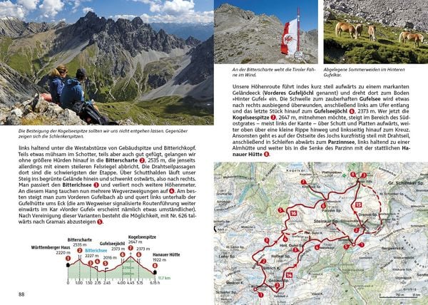 Produktbild: ROTHER Wanderf&uuml;hrer Lechtaler H&ouml;henweg - Verwall-Runde