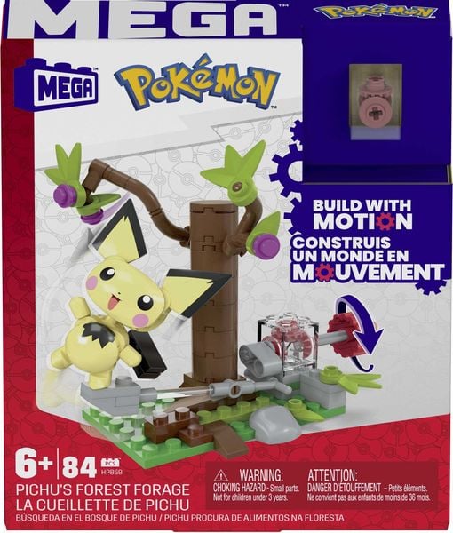 Mega Bloks - Pokémon Pichus Wald-Futtersuche