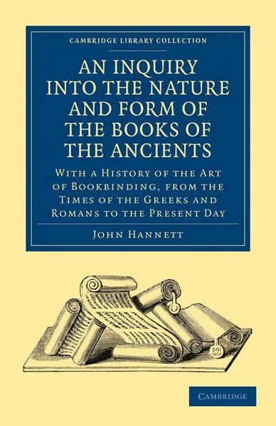 Produktbild: An Inquiry Into the Nature and Form of the Books of the Ancients