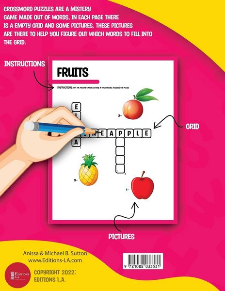 Produktbild: 50 fun crossword puzzles for kids