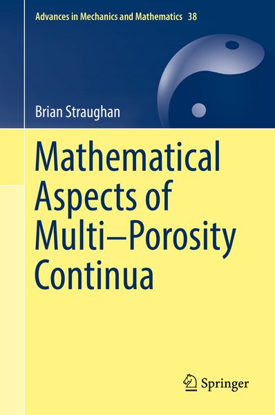 Produktbild: Mathematical Aspects of Multi&ndash;Porosity Continua