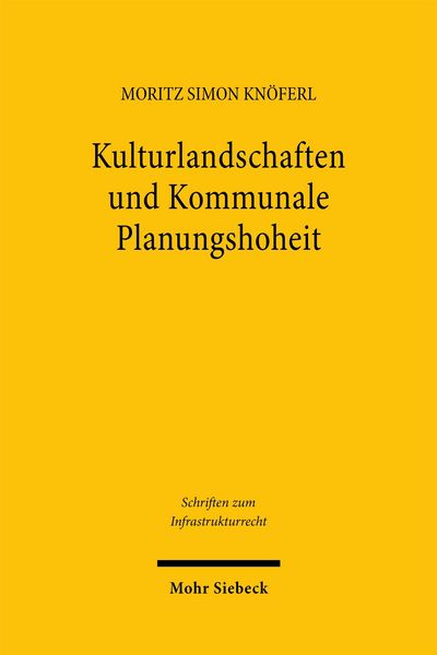 Produktbild: Kulturlandschaften und Kommunale Planungshoheit