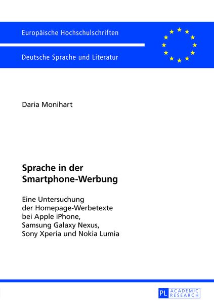 Produktbild: Sprache in der Smartphone-Werbung