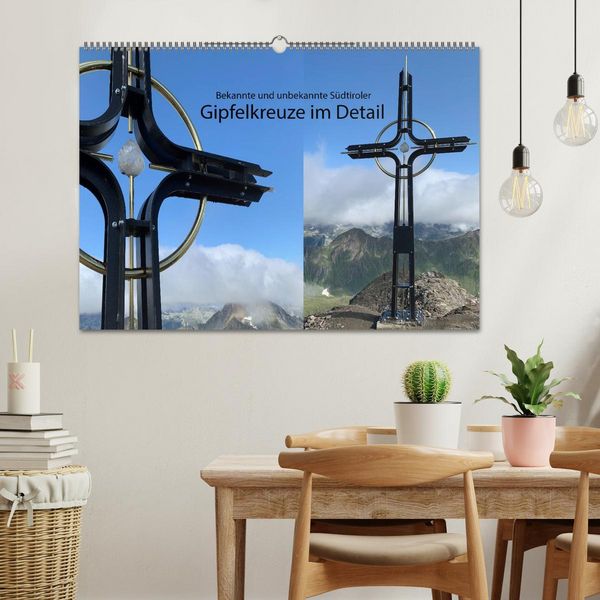 Produktbild: Bekannte und unbekannte S&uuml;dtiroler Gipfelkreuze im Detail (Wandkalender 2026 DIN A2 quer), CALVENDO Monatskalender