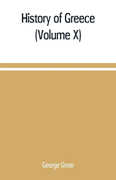 Produktbild: History of Greece (Volume X)