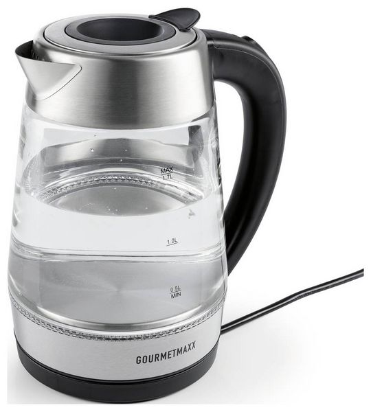 Produktbild: GourmetMaxx Wasserkocher Fassungsverm&ouml;gen: 1.7l