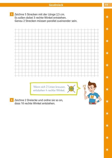 Produktbild: Klett Die Mathe-Helden: Geometrie 3./4. Klasse