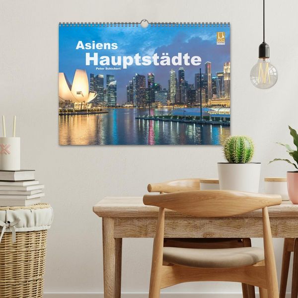 Produktbild: Asiens Hauptst&auml;dte (Wandkalender 2026 DIN A3 quer), CALVENDO Monatskalender