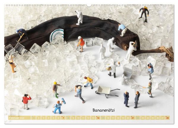 Produktbild: Mandelentz&uuml;ndung ... und andere Mini-Welten (Wandkalender 2026 DIN A2 quer), CALVENDO Monatskalender