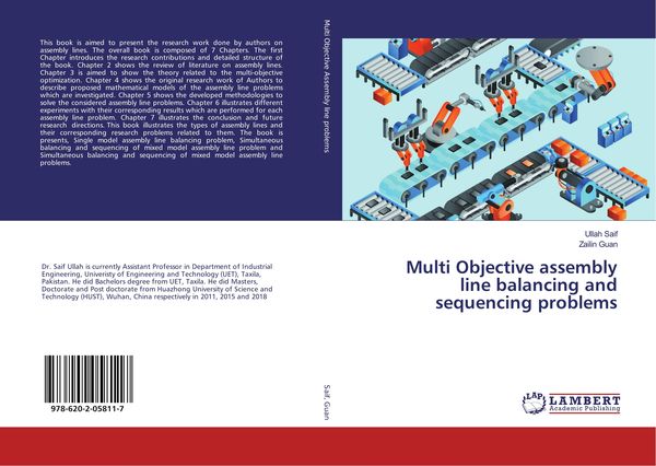Produktbild: Multi Objective assembly line balancing and sequencing problems