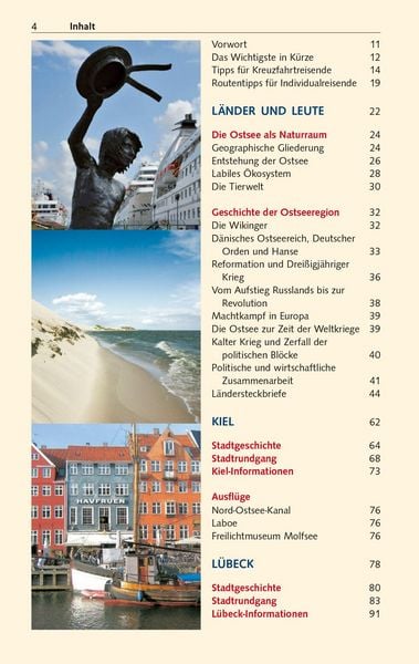 Produktbild: TRESCHER Reisef&uuml;hrer Ostseest&auml;dte