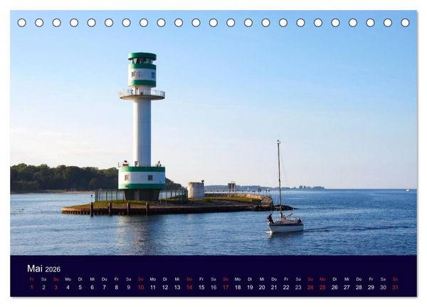 Produktbild: Rund um die Kieler F&ouml;rde (Tischkalender 2026 DIN A5 quer), CALVENDO Monatskalender