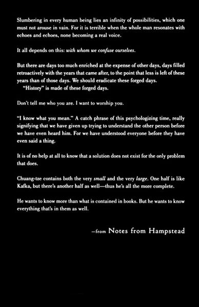 Produktbild: Notes from Hampstead