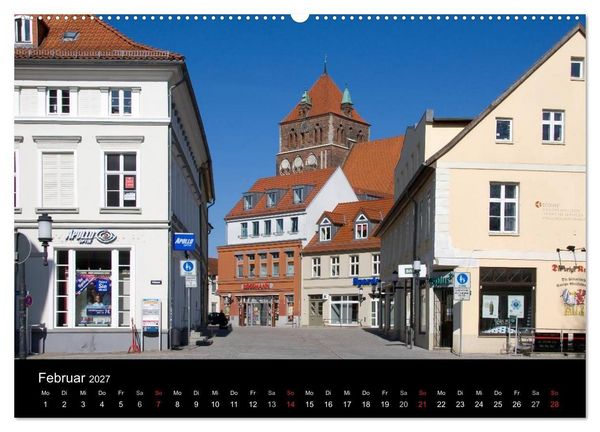 Produktbild: Univerit&auml;ts- und Hansestadt Greifswald (Wandkalender 2027 DIN A2 quer), CALVENDO Monatskalender
