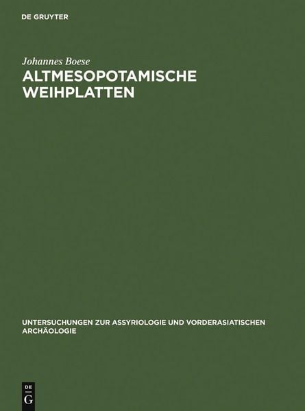 Produktbild: Altmesopotamische Weihplatten