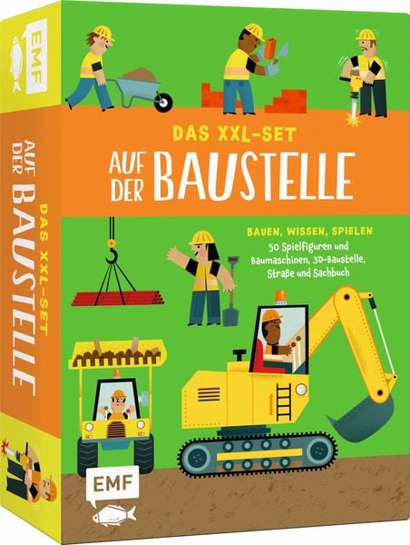 Produktbild: Das XXL-Set &ndash; Bauen, Wissen, Spielen: Auf der Baustelle