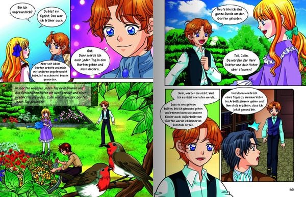 Produktbild: MANHWA &ndash; Klassiker f&uuml;r Kids &ndash; Der geheime Garten