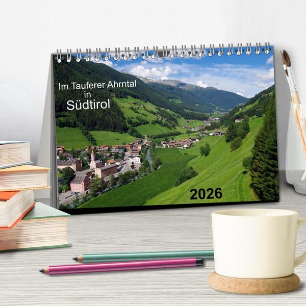 Produktbild: Im Tauferer Ahrntal in S&uuml;dtirol (Tischkalender 2026 DIN A5 quer), CALVENDO Monatskalender