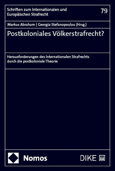 Produktbild: Postkoloniales V&ouml;lkerstrafrecht?