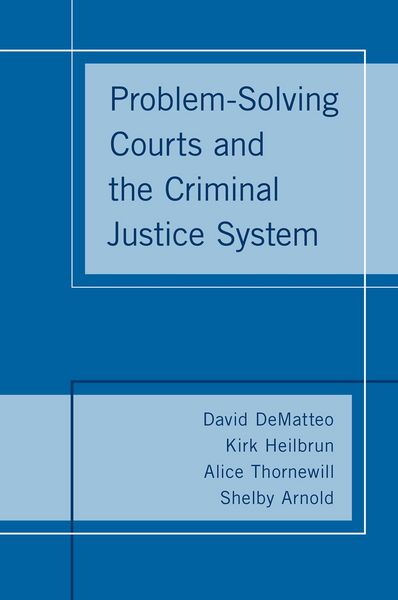 Produktbild: Problem-Solving Courts and the Criminal Justice System