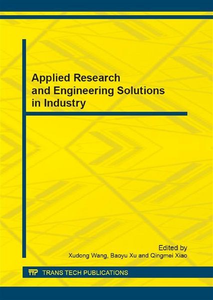 Produktbild: Applied Research and Engineering Solutions in Industry