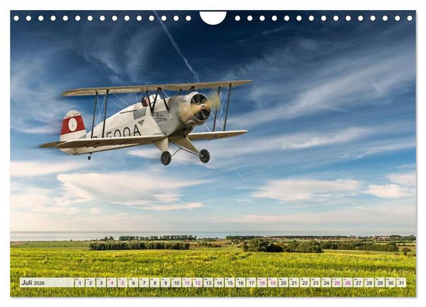 Produktbild: Modellflugzeuge in ACTION (Wandkalender 2026 DIN A4 quer), CALVENDO Monatskalender