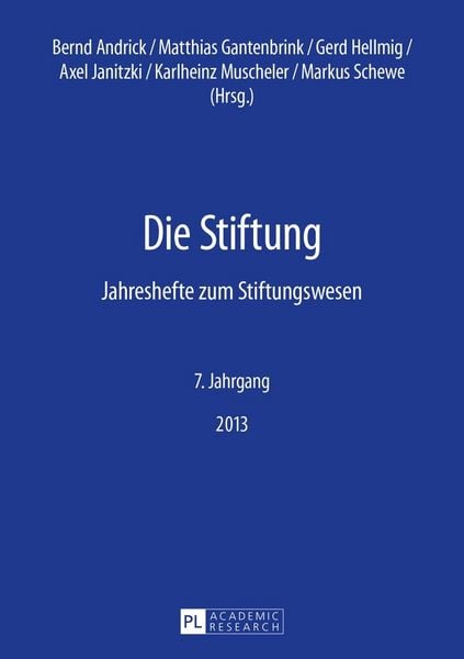 Produktbild: Die Stiftung