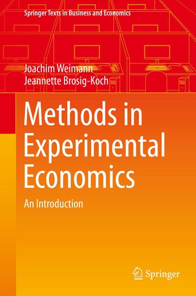 Produktbild: Methods in Experimental Economics