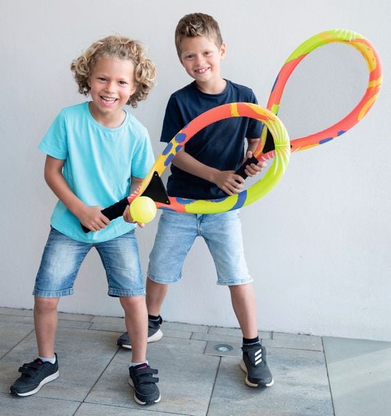 Produktbild: Outdoor active Jumbo-Schl&auml;ger Set mit B&auml;lle, L&auml;nge 67 cm