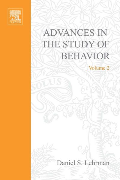 Produktbild: Advances in the Study of Behavior