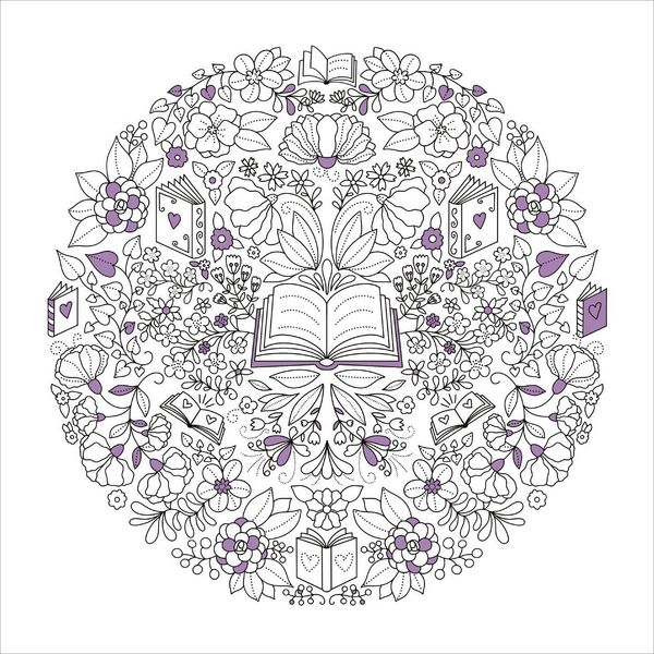 Produktbild: I Love Books &ndash; Ausmalbuch