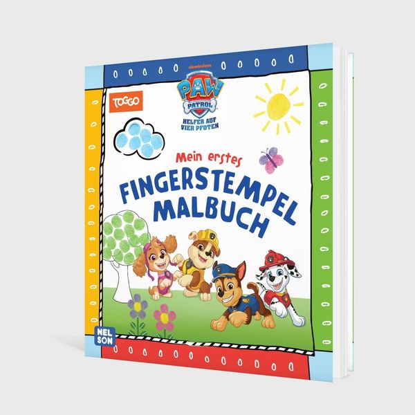 Produktbild: PAW Patrol Kindergartenheft: Mein erstes Fingerstempel-Malbuch