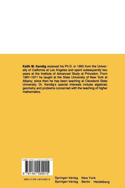 Produktbild: Elementary Algebraic Geometry