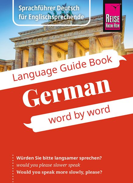 Produktbild: Reise Know-How Language Guide Book German - word by word