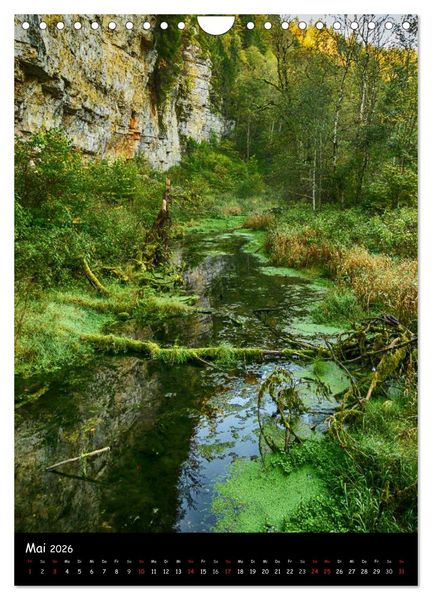Produktbild: Urlandschaft Wutachschlucht (Wandkalender 2026 DIN A4 hoch), CALVENDO Monatskalender