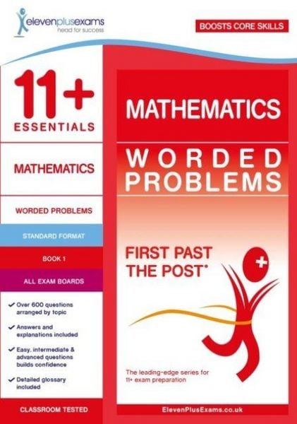 Produktbild: 11+ Essentials Mathematics: Worded Problems Book 1