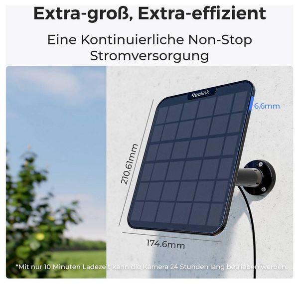 Produktbild: Reolink Solar-Panel Solar Panel 2-B-Type-C