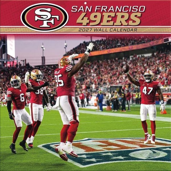 Produktbild: San Francisco 49ers 2027 Wall Calendar