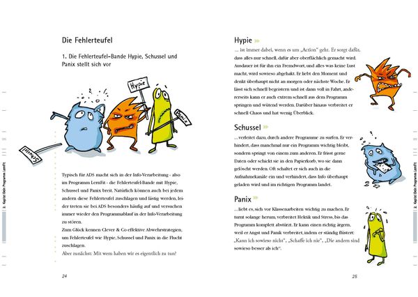 Produktbild: ADS. Aufmerksamkeitsdefizitsyndrom. Topfit beim Lernen! Bedienungsanleitung f&uuml;r dein Gehirn