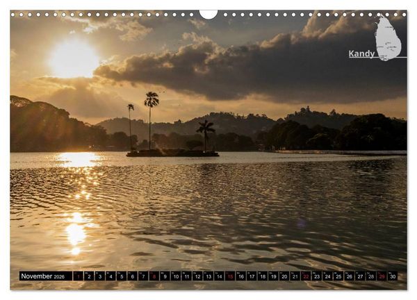 Produktbild: Sri Lanka, eine Reise &uuml;ber die Insel der King Coconut (Wandkalender 2026 DIN A3 quer), CALVENDO Monatskalender
